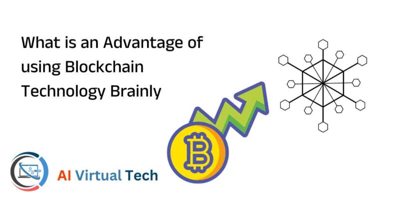 What is an Advantage of using Blockchain Technology Brainly